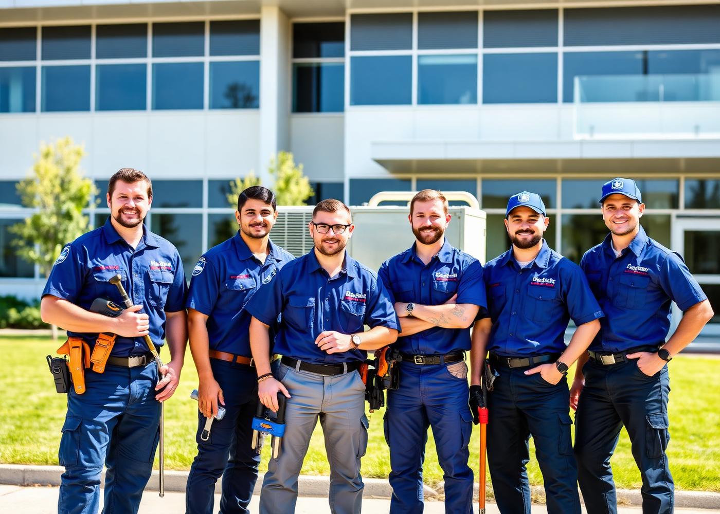 Equipe de técnicos da Grupo Quality